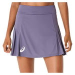 Women`s Match Tennis Skort Greyish Purple Apparel Asics