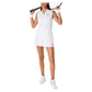 Women`s Court Tennis Skort Brilliant White Apparel Asics