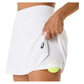 Women`s Court Tennis Skort Brilliant White Apparel Asics