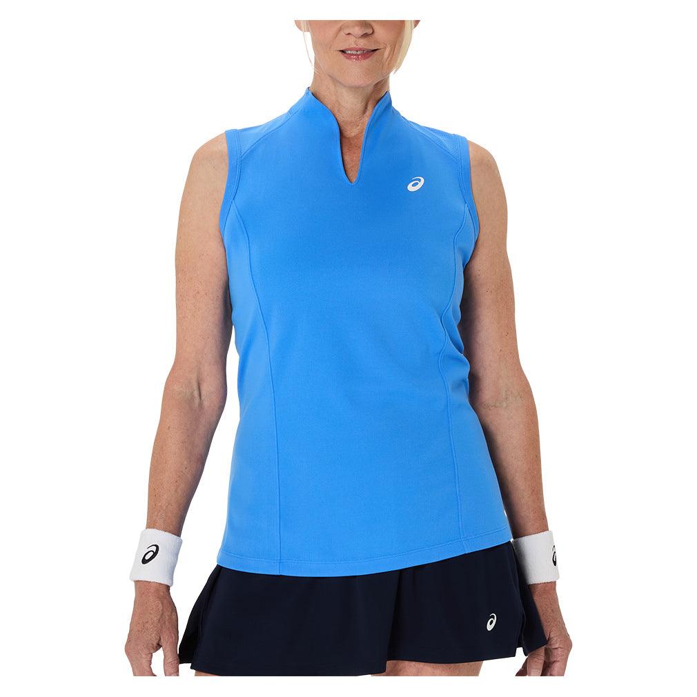 Women`s Court Tennis Tank Blue Coast Apparel Asics