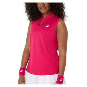 Women`s Court Tennis Tank Bright Rose Apparel Asics