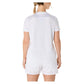 Women`s Court Short Sleeve Tennis Top Brilliant White Apparel Asics