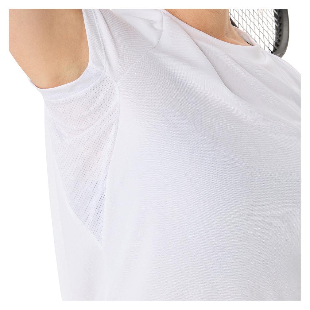 Women`s Court Short Sleeve Tennis Top Brilliant White Apparel Asics