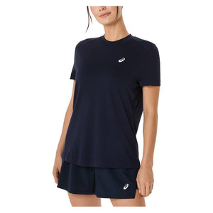 Women`s Court Short Sleeve Tennis Top Midnight Apparel Asics