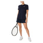 Women`s Court Short Sleeve Tennis Top Midnight Apparel Asics