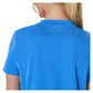 Women`s Court Short Sleeve Tennis Top Blue Coast Apparel Asics