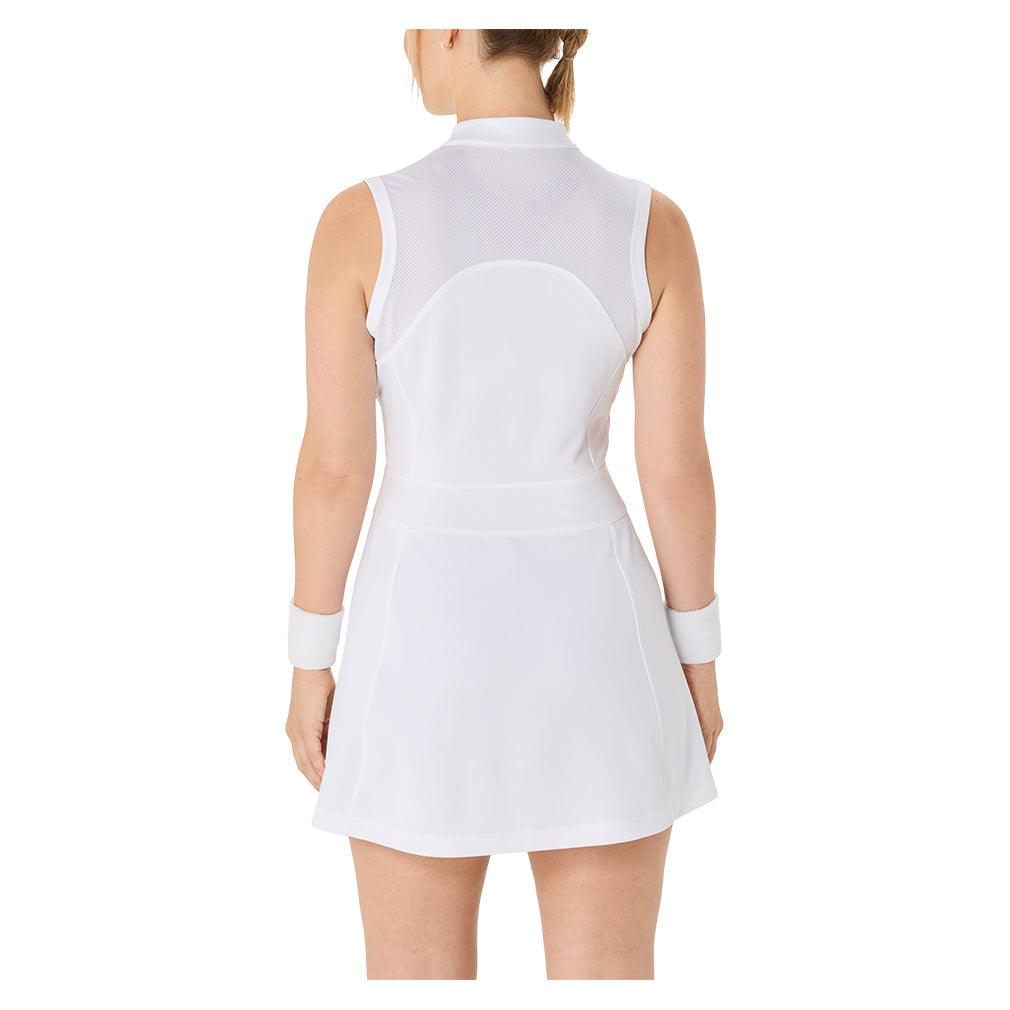 Women`s Court Tennis Dress Brilliant White Apparel Asics