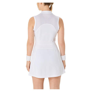 Women`s Court Tennis Dress Brilliant White Apparel Asics
