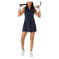 Women`s Court Tennis Dress Midnight Apparel Asics