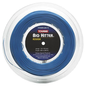 Big Hitter Blue Rough 16G Reel Tennis String Strings Tourna