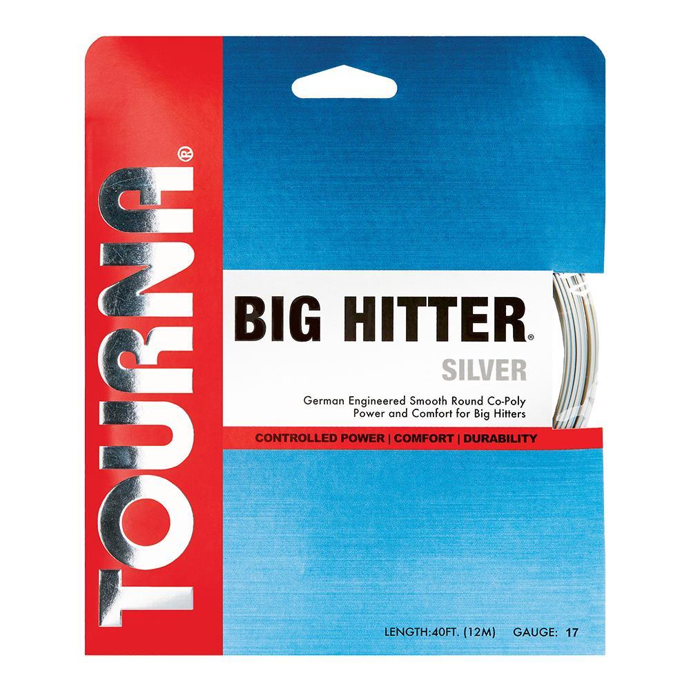 Big Hitter Silver 17G Tennis String Strings Tourna