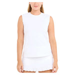 Women`s Sleeveless Tennis Top White Apparel Sofibella