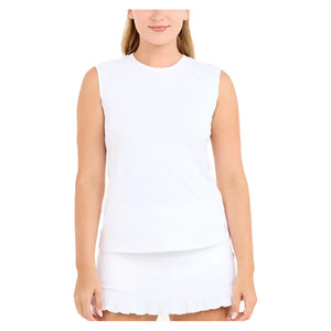 Women`s Sleeveless Tennis Top White Apparel Sofibella