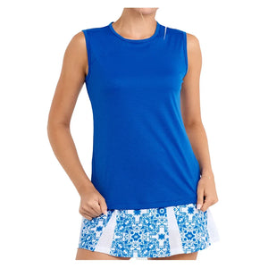 Women`s Sleeveless Tennis Top Ocean Apparel Sofibella