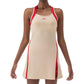 Women`s Tournament Tennis Dress Ice Beige Apparel Yonex