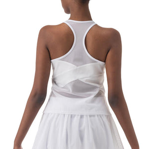 Women`s Tennis Tank White Apparel Yonex