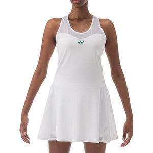 Women`s Tennis Dress White Apparel Yonex