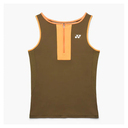 Women`s Tournament Zip Tennis Tank Apparel Yonex