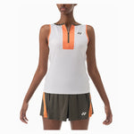 Women`s Tournament Zip Tennis Tank Apparel Yonex