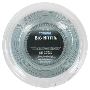 Big Hitter Silver 16G Reel Tennis String Strings Tourna