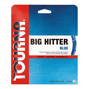 Big Hitter Blue 17G Tennis String Strings Tourna