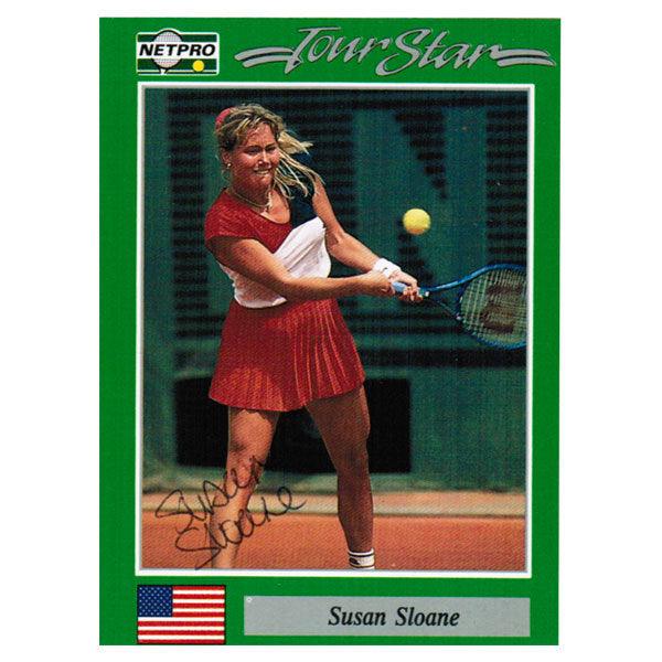 Susan Sloane Signed Women`s Card Memorabilia Netpro