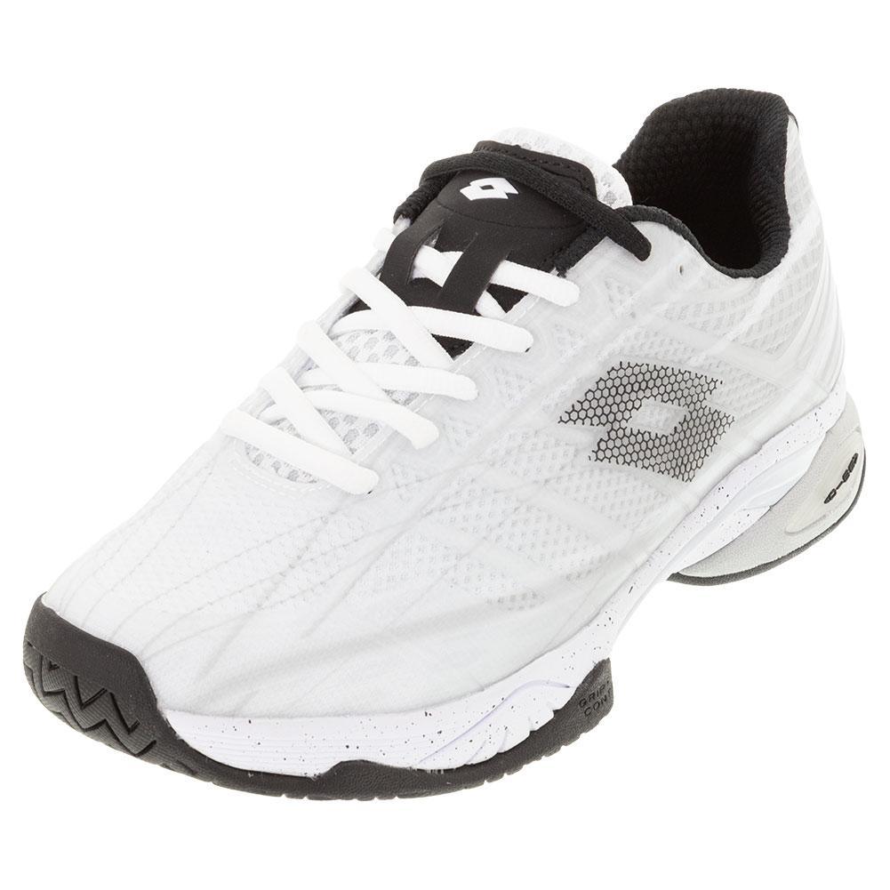 Men's Mirage 300 Speed Tennis Shoes All White and All Black Footwear Lotto
