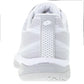 Women's Mirage 300 Speed Tennis Shoes All White and Silver Metal 2 Footwear Lotto
