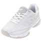 Women's Mirage 300 Speed Tennis Shoes All White and Silver Metal 2 Footwear Lotto