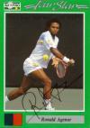 Ronald Agenor Signed Men`s Card Memorabilia Netpro