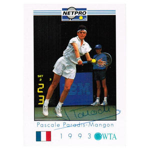 Pascale Paradis-Mangon Signed Memorabilia Netpro
