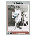 Owen Davidson Signed Legends Card Memorabilia Netpro