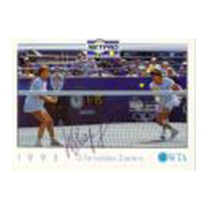 Natasha Zvereva Signed Doubles Memorabilia Netpro