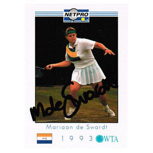 Marian DeSwardt Signed Women`s Memorabilia Netpro