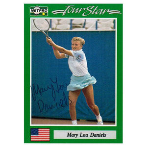 Mary Lou Daniels Signed WOmen`s Memorabilia Netpro
