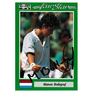 Manon Bollengraf Signed Women`s Memorabilia Netpro