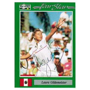 Laura Gildemeister Signed Women`s Memorabilia Tennis Express