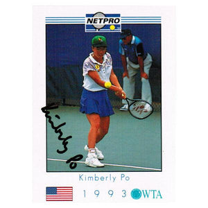 Kimberly Po Signed Women`s Card Memorabilia Netpro
