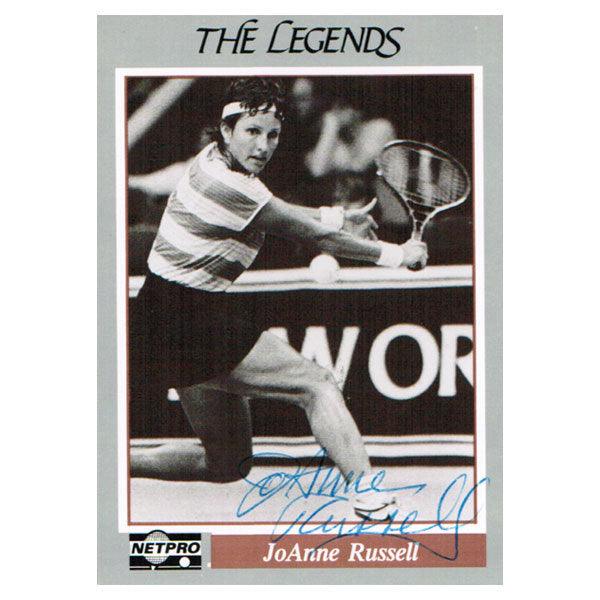 JoAnne Russell Signed Legends Memorabilia Netpro