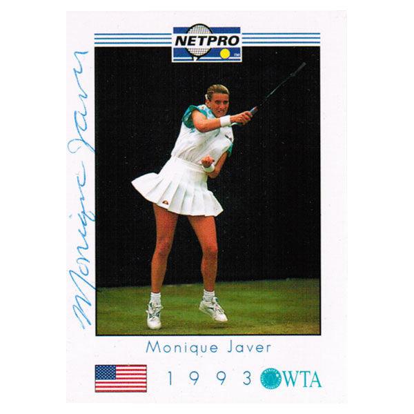 Monique Javer Signed Women`s Card Memorabilia Netpro