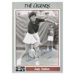 Judy Dalton Signed Legends Card Memorabilia Netpro
