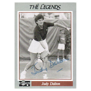 Judy Dalton Signed Legends Card Memorabilia Netpro