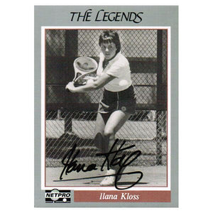 Ilana Kloss Signed Legends Card Memorabilia Tennis Express