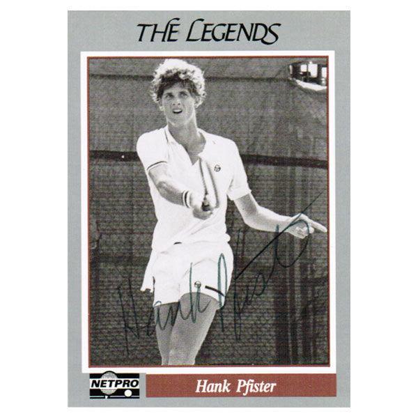 Hank Pfister Signed Legends Card Memorabilia Netpro