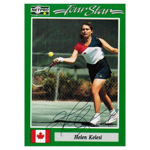 Helen Kelesi Signed Women`s Card Memorabilia Netpro