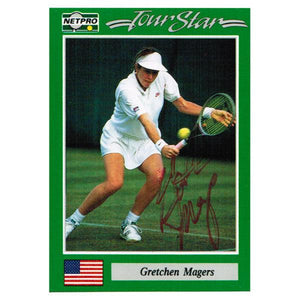 Gretchen Magers Signed Women`s Memorabilia Netpro