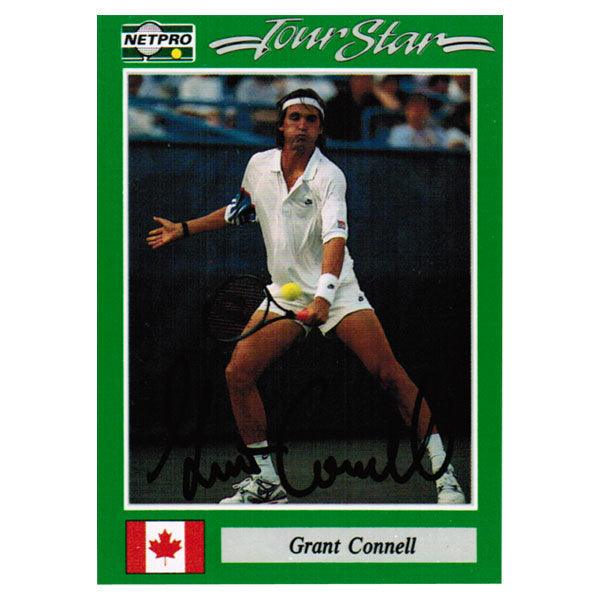 Grant Connel Signed Men`s Card Memorabilia Tennis Express