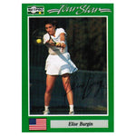 Elise Burgin Signed Women`s Card Memorabilia Netpro