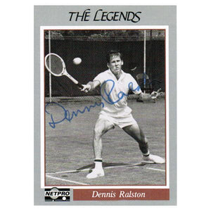 Dennis Ralston Signed Legends Memorabilia Netpro