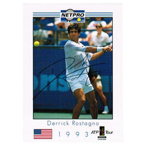 Derrick Rostango Signed Men`s Memorabilia Netpro
